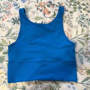 lululemon athletica Blue Tank Top